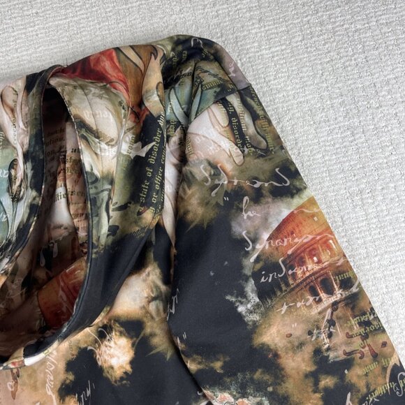 Jaded London Women's Renaissance AOP Y2K Hoodie Sweatshirt Sz 4 US, 36 EU - Picture 14 of 16